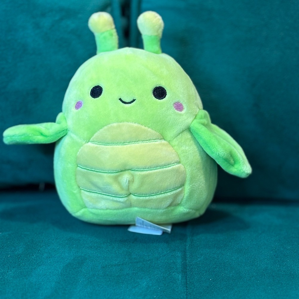 Squishmallows Pilar Grasshopper Plush Stuffed Animal Bug‎ Toy Cute
